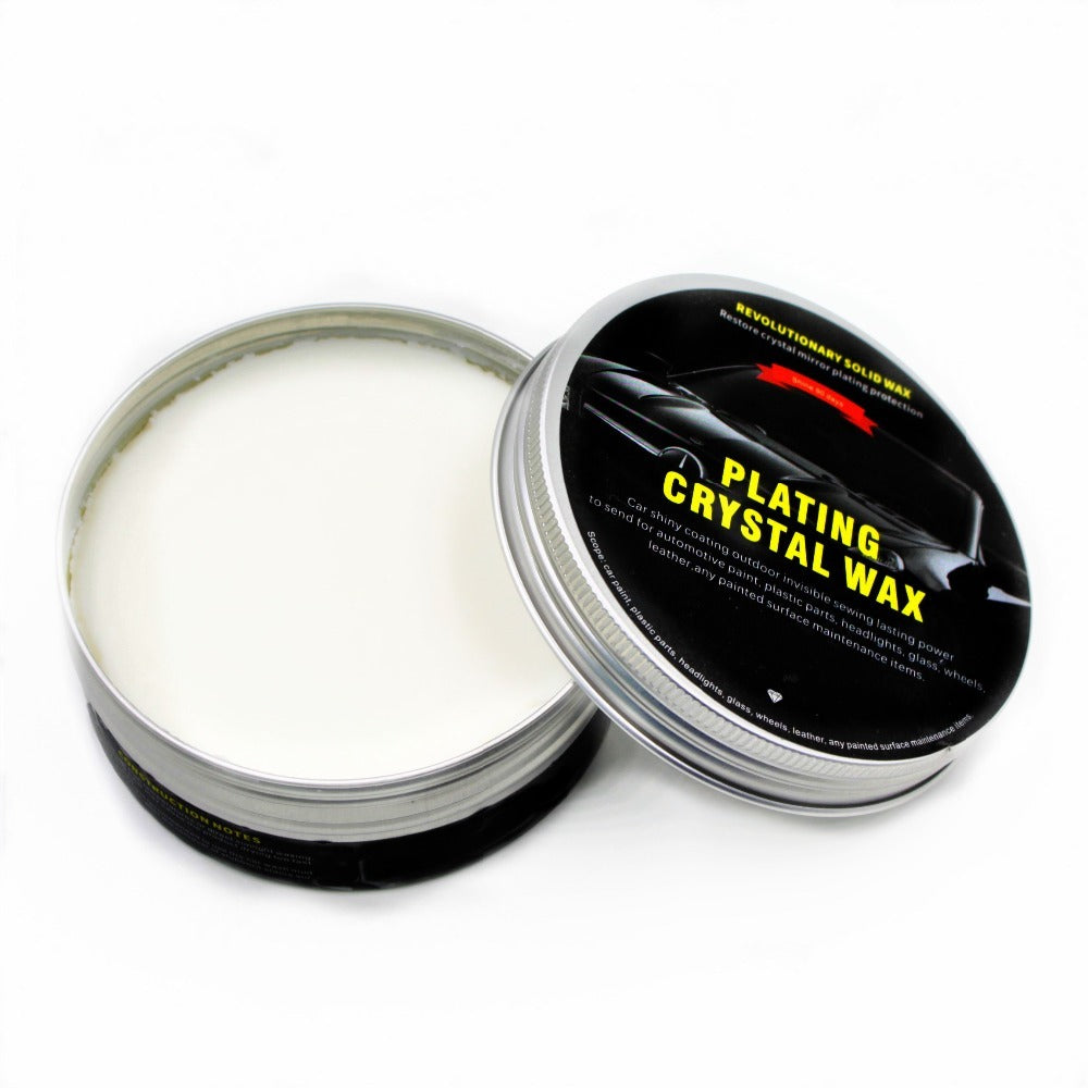 Cire de cristal de diamant de voiture, revêtement de cire noire, polissage des eaux usées, cire dure en cristal