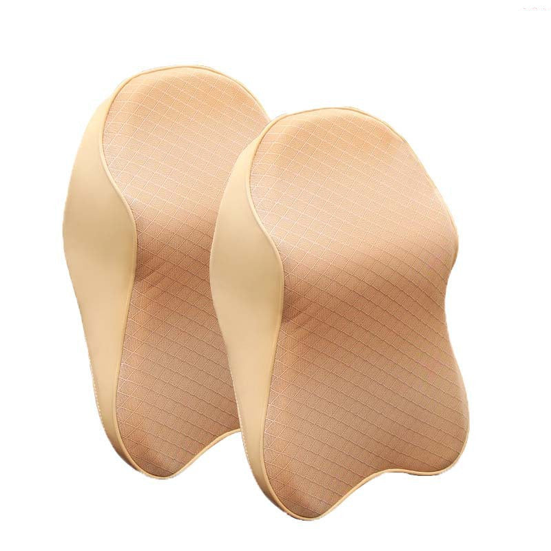 Oreiller Cervical en mousse à mémoire de forme, appui-tête pour siège de conduite de voiture