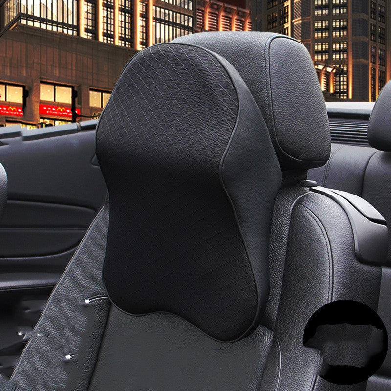Oreiller Cervical en mousse à mémoire de forme, appui-tête pour siège de conduite de voiture