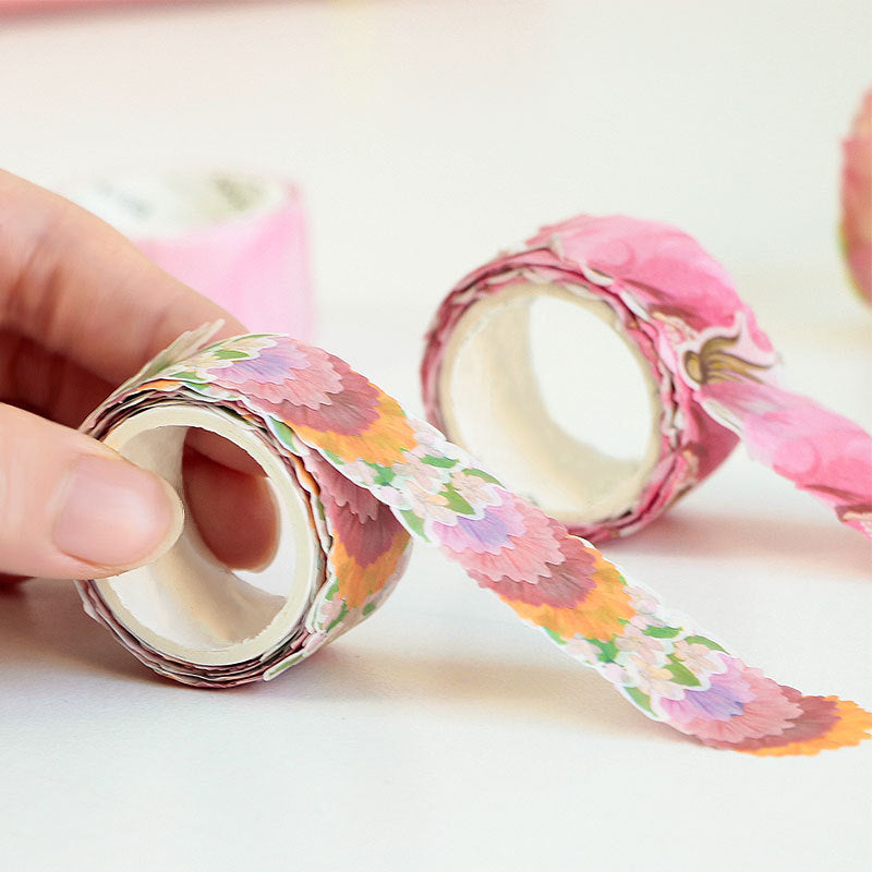 Trèfle et ruban de papier