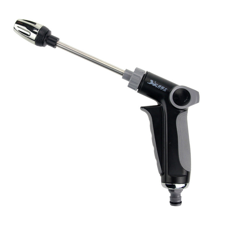 Varilla de extensión de metal, boquilla de galvanoplastia, interruptor de un botón, pistola de agua de alta presión