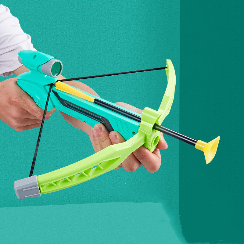 Juego de arco y juguete de flechas para niños, pistola de ballesta, deportes, ocio, juegos al aire libre, tiro con arco, interacción entre padres e hijos
