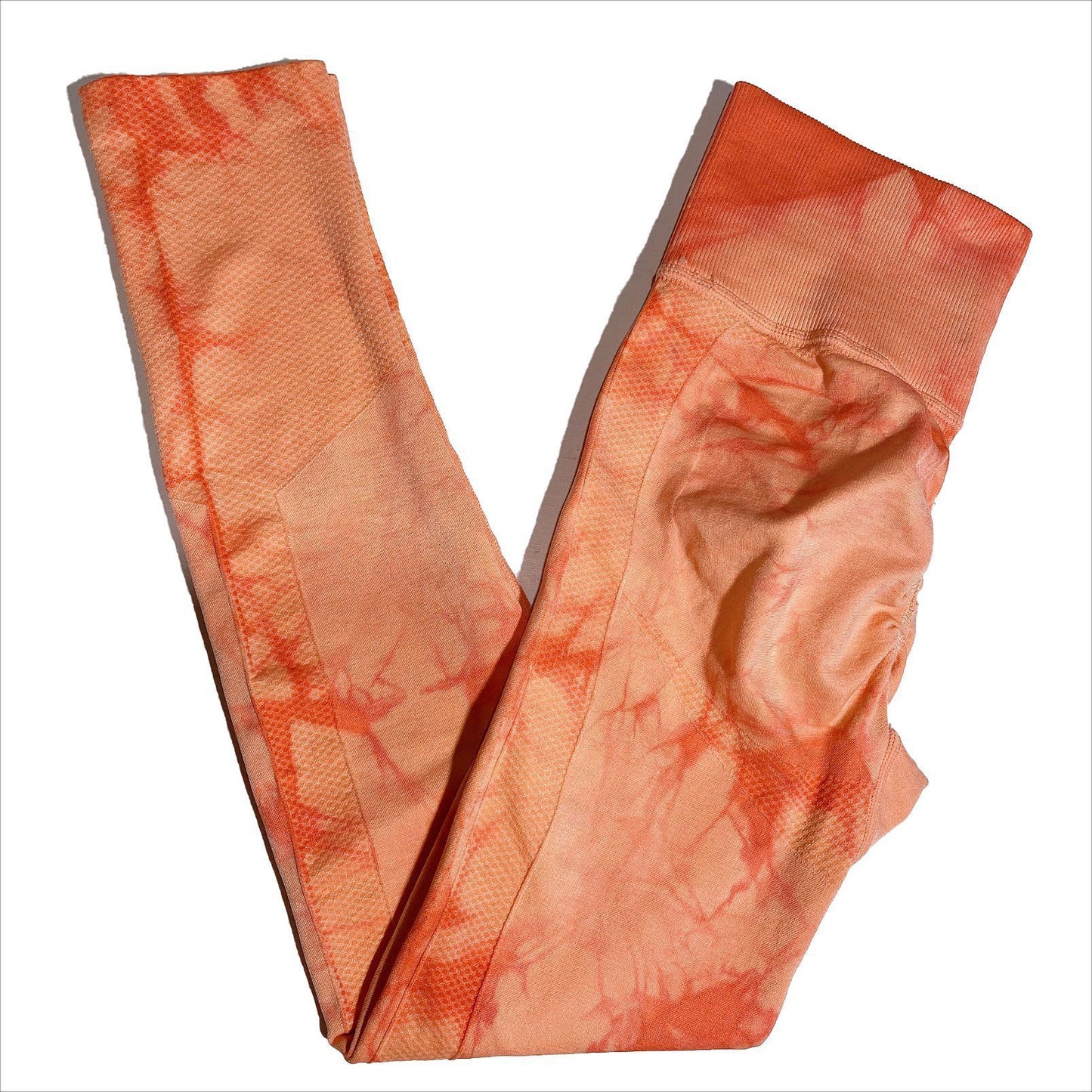 Leggings de levage de hanches, pantalon de yoga taille haute en jacquard de sport