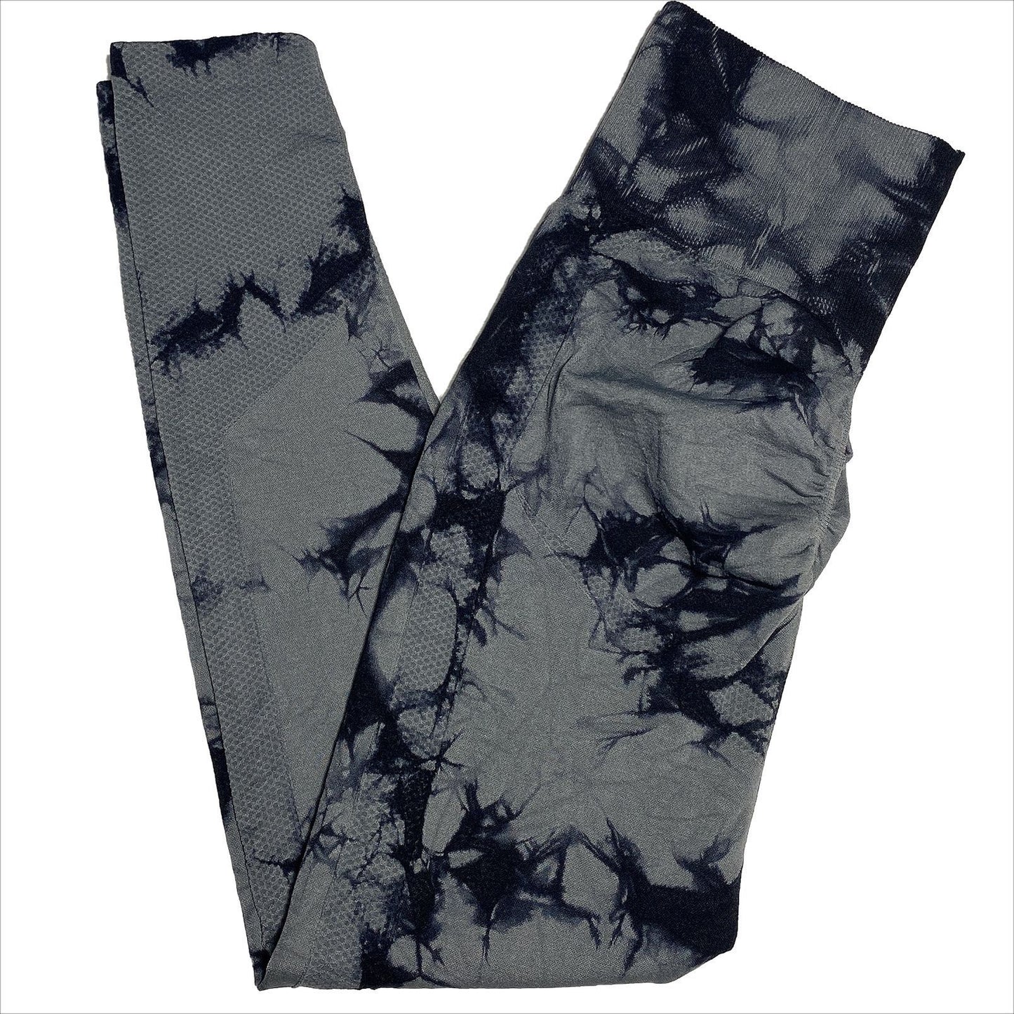 Leggings de levage de hanches, pantalon de yoga taille haute en jacquard de sport