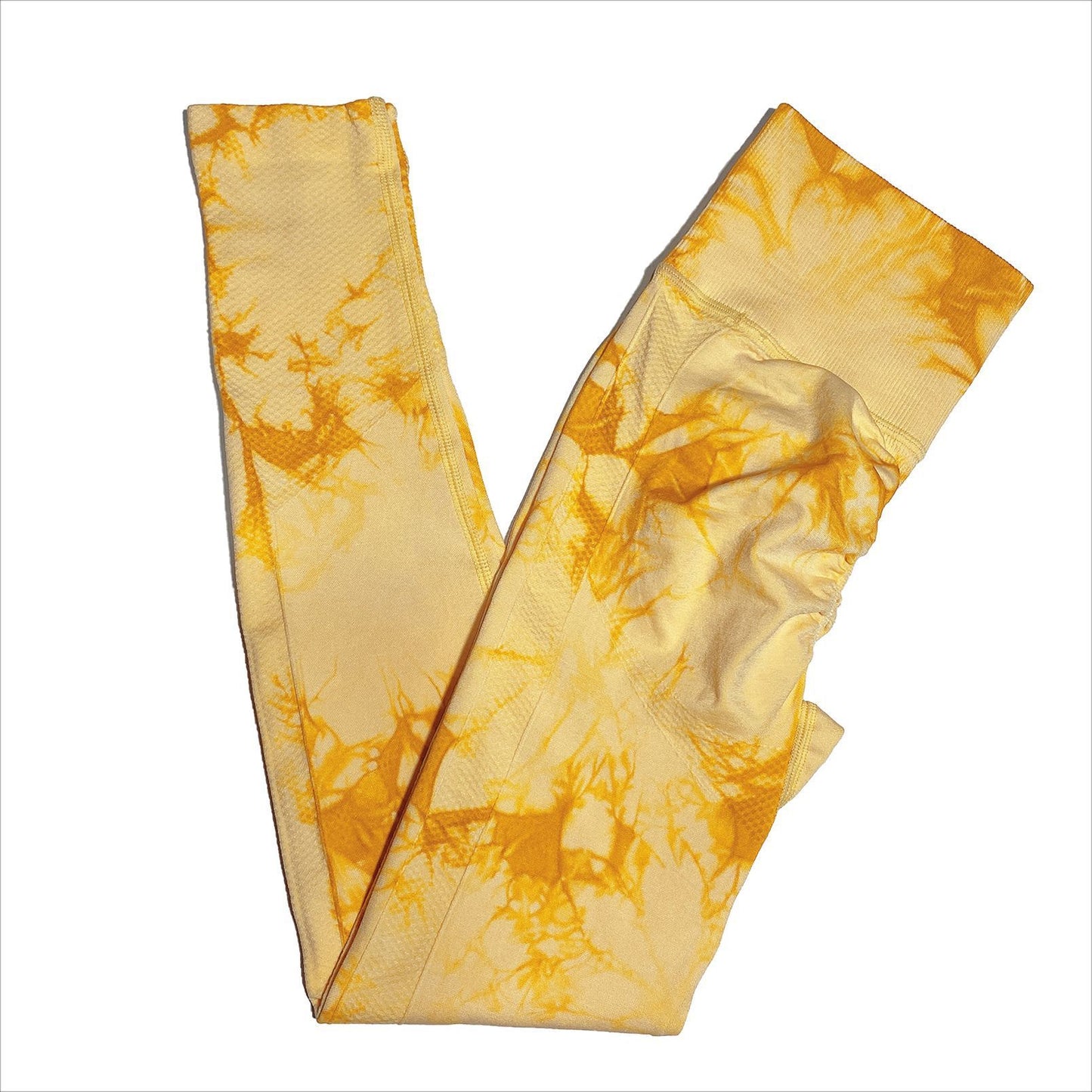 Leggings de levage de hanches, pantalon de yoga taille haute en jacquard de sport