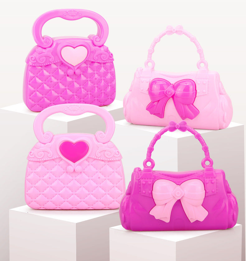 Faire semblant de jouer des jouets de maquillage pour enfants ensemble de maquillage rose 24-32 pièces