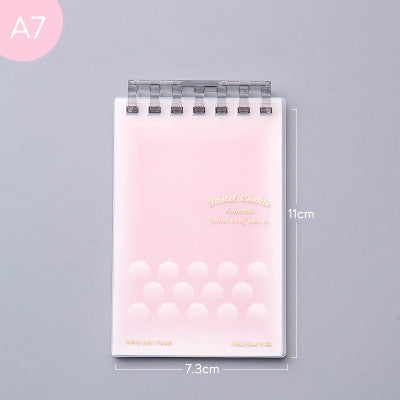 Cuaderno de bobina desmontable fresco pequeño para estudiantes