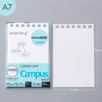 Cuaderno de bobina desmontable fresco pequeño para estudiantes