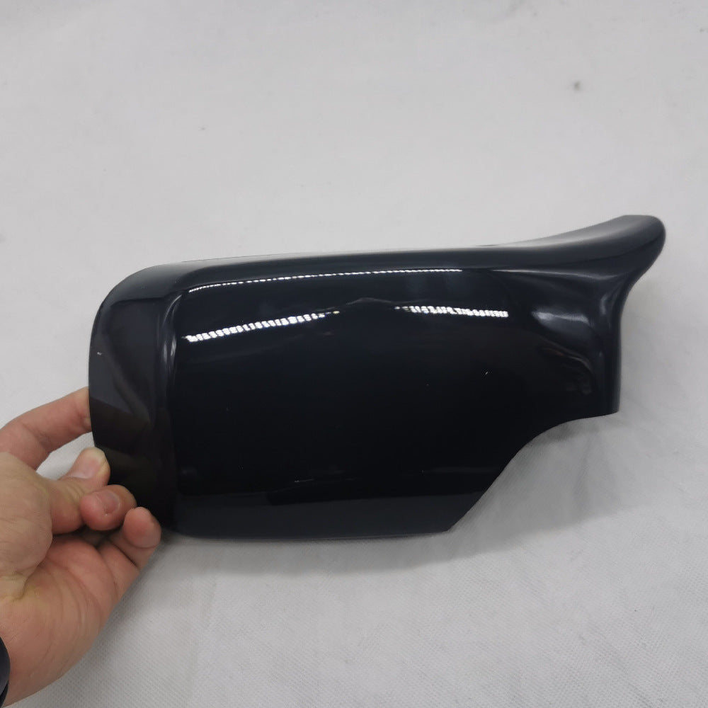 3 Series 5 Series E46,E39 98-05 4 Door Horn Rearview Mirror Shell Bright Black Cover