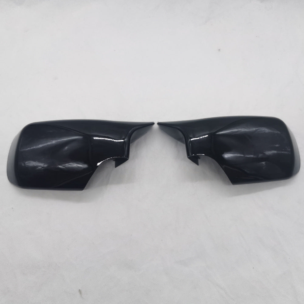 3 Series 5 Series E46,E39 98-05 4 Door Horn Rearview Mirror Shell Bright Black Cover
