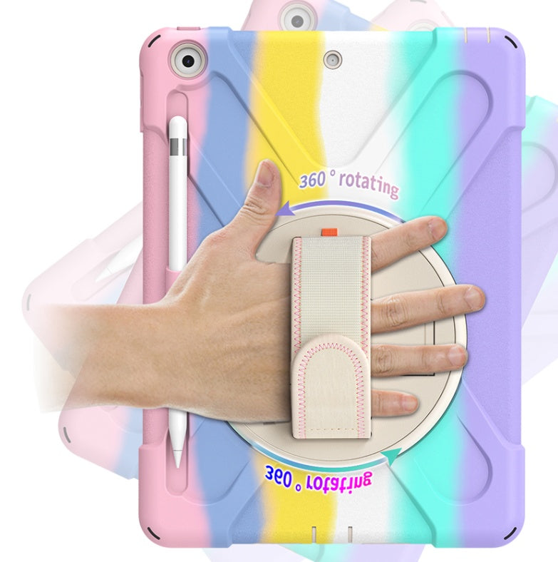 Couvercle de protection plat, nouvelle coque de support de poudre colorée
