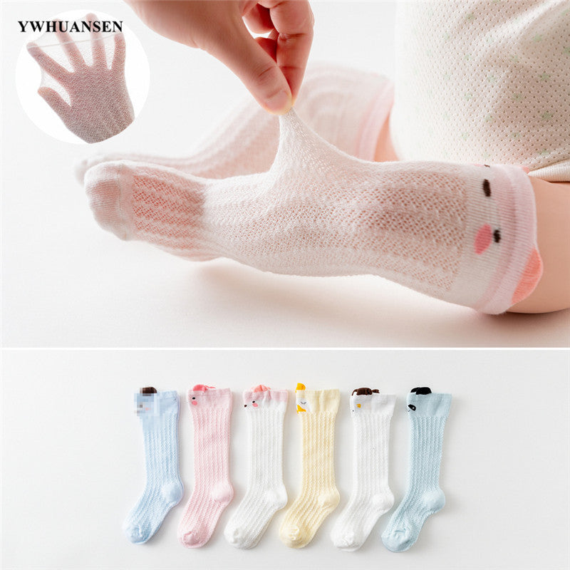 Chaussettes anti-moustiques pour bébé, chaussettes fines en maille respirante pour bébé