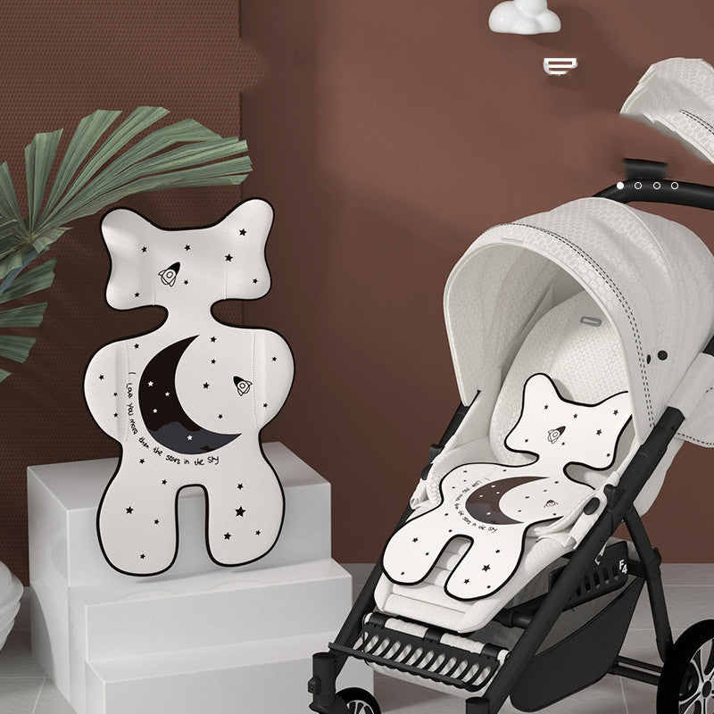 Tapis de refroidissement pour poussette d'été, tapis de poussette respirant en maille d'air 3D