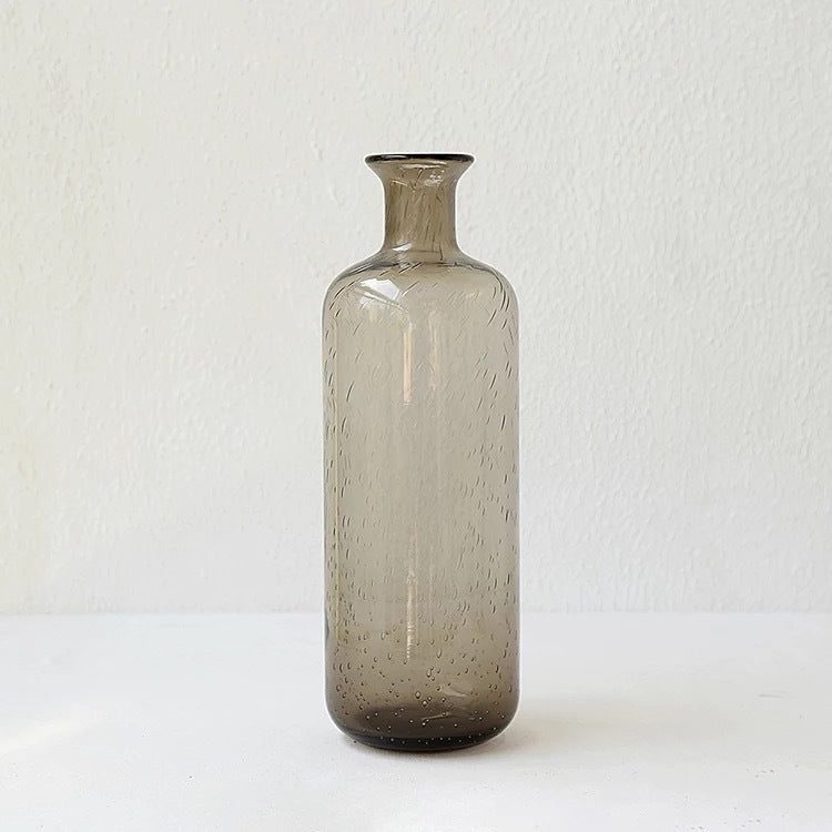 Vase en verre à bulles, décoration de maison, décoration de Vase