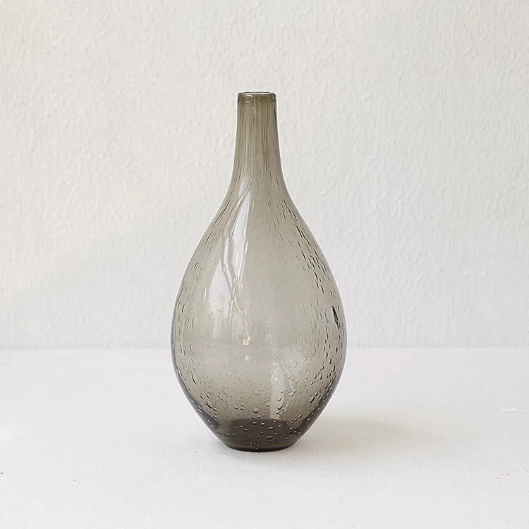 Vase en verre à bulles, décoration de maison, décoration de Vase