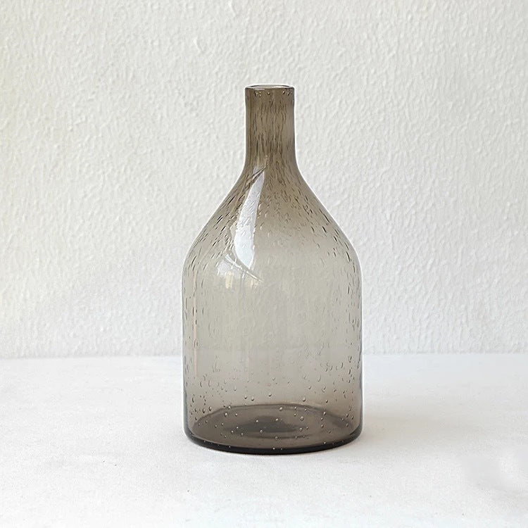 Vase en verre à bulles, décoration de maison, décoration de Vase
