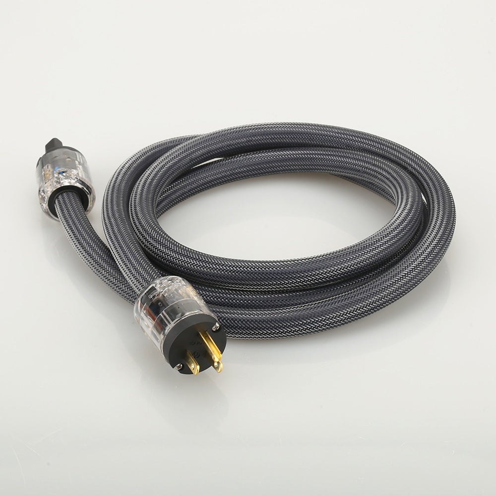 Cordon d'alimentation Audio Hifi, cordon d'alimentation Standard européen en cuivre pur, Tube d'amplificateur Audio de qualité fièvre, cordon d'alimentation Standard américain