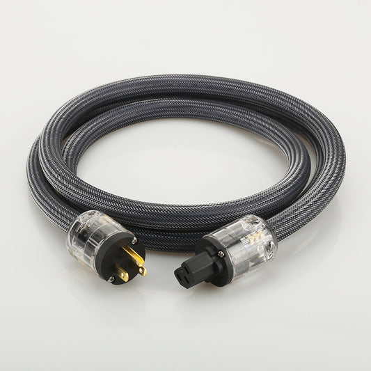Cordon d'alimentation Audio Hifi, cordon d'alimentation Standard européen en cuivre pur, Tube d'amplificateur Audio de qualité fièvre, cordon d'alimentation Standard américain