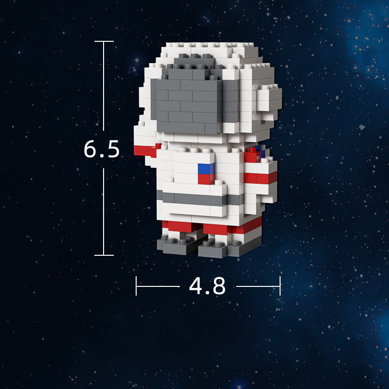 Blocs de construction de Mini astronaute créatifs, bricolage, jouet pour enfants, cadeaux d'anniversaire