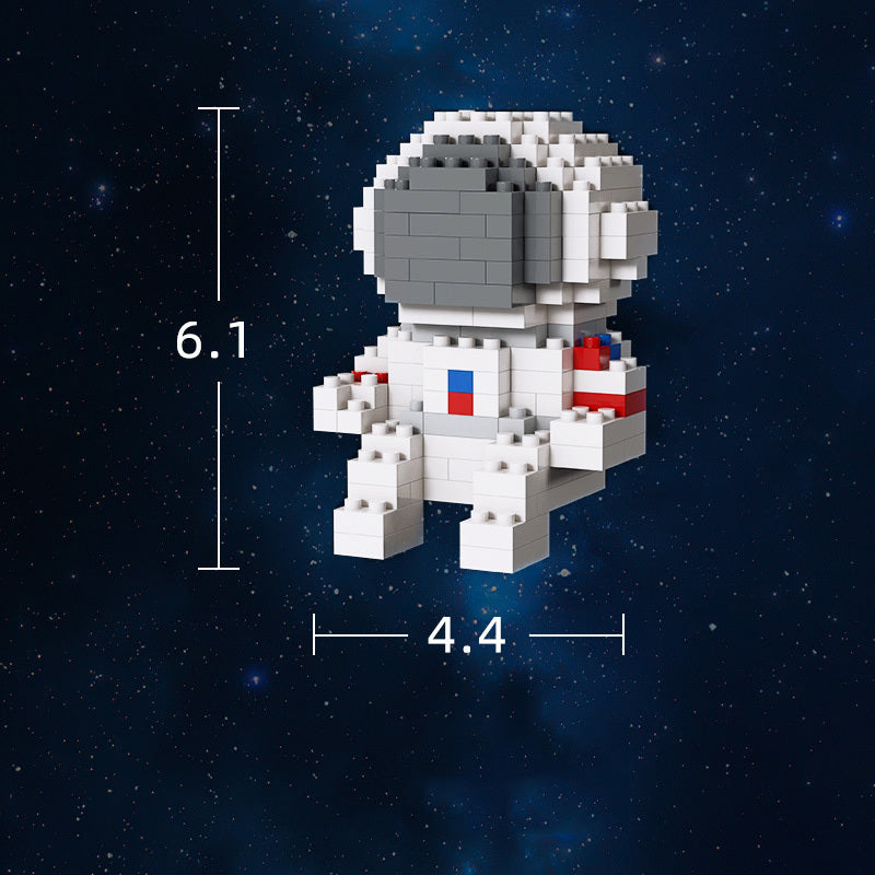 Blocs de construction de Mini astronaute créatifs, bricolage, jouet pour enfants, cadeaux d'anniversaire