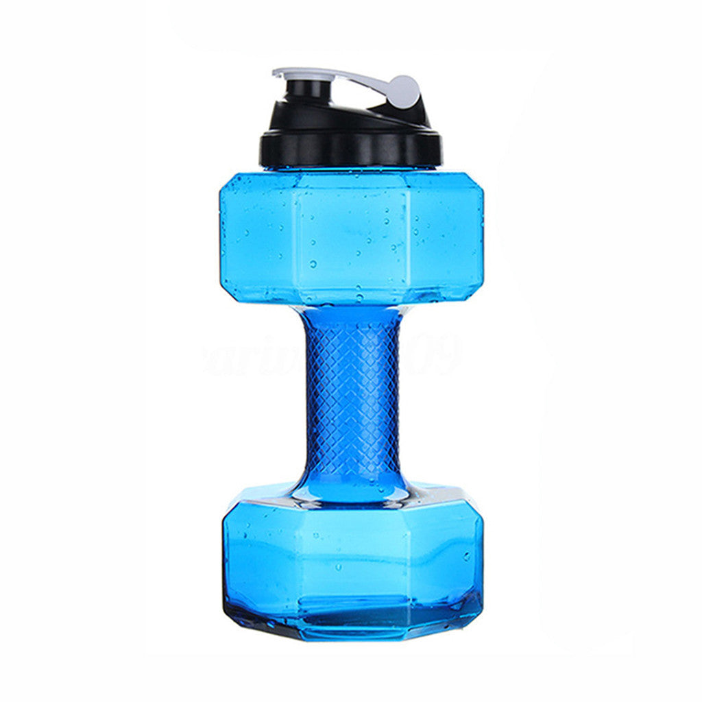 Fitness haltère tasse sport créatif bouteille d'eau hommes