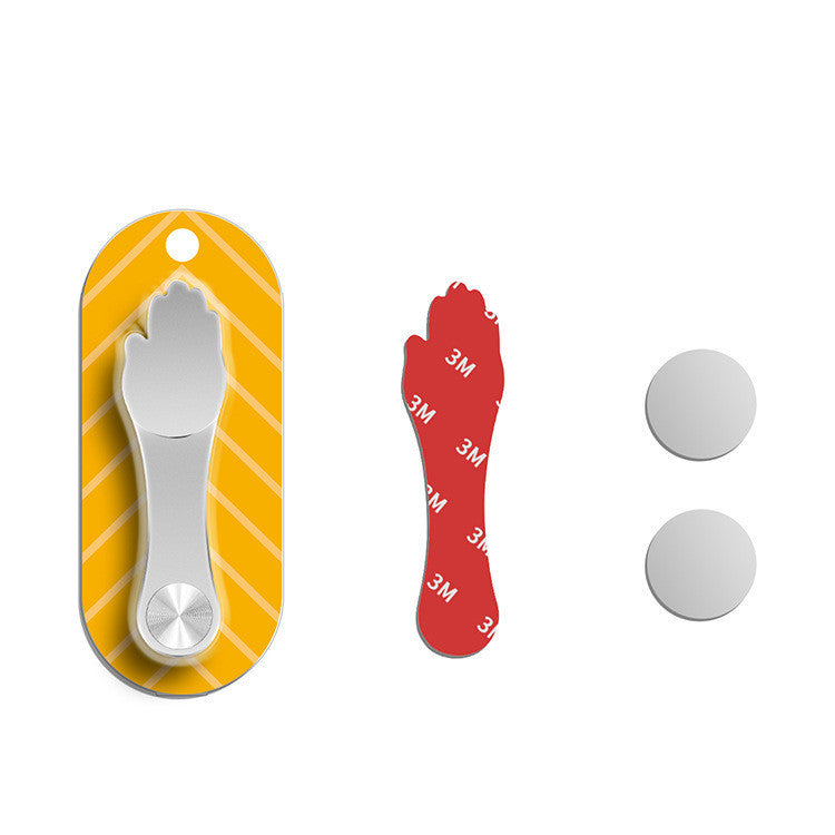 Soporte de metal para teléfono portátil Mini soporte portátil dos en uno