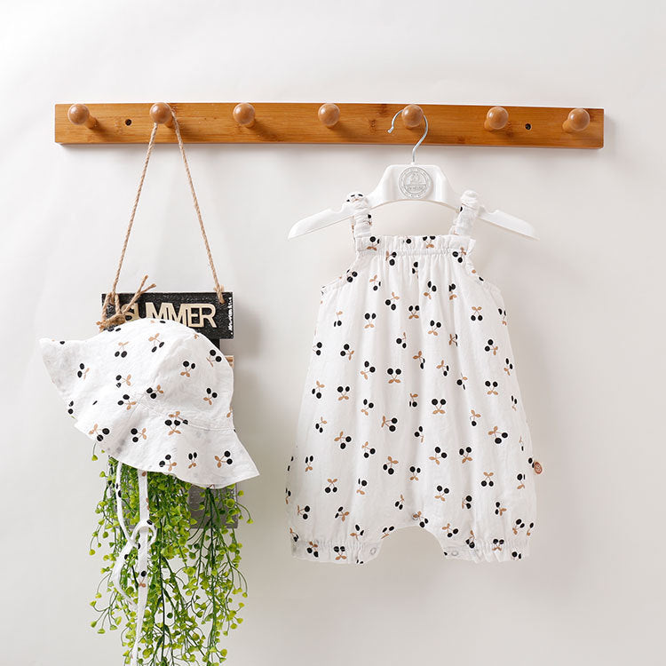 Vêtements d'été pour bébé, sac fin pour femme, short, filet rouge, vêtements pour bébé, mignon Ins Wind Boxer, barboteuse