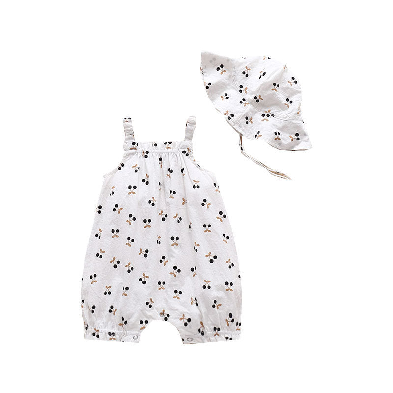 Vêtements d'été pour bébé, sac fin pour femme, short, filet rouge, vêtements pour bébé, mignon Ins Wind Boxer, barboteuse