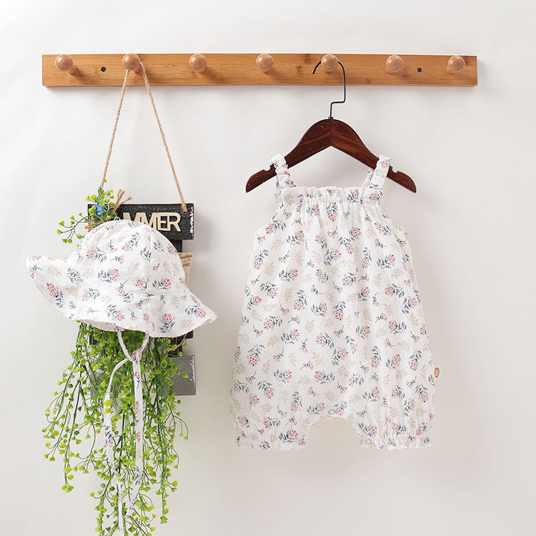 Vêtements d'été pour bébé, sac fin pour femme, short, filet rouge, vêtements pour bébé, mignon Ins Wind Boxer, barboteuse