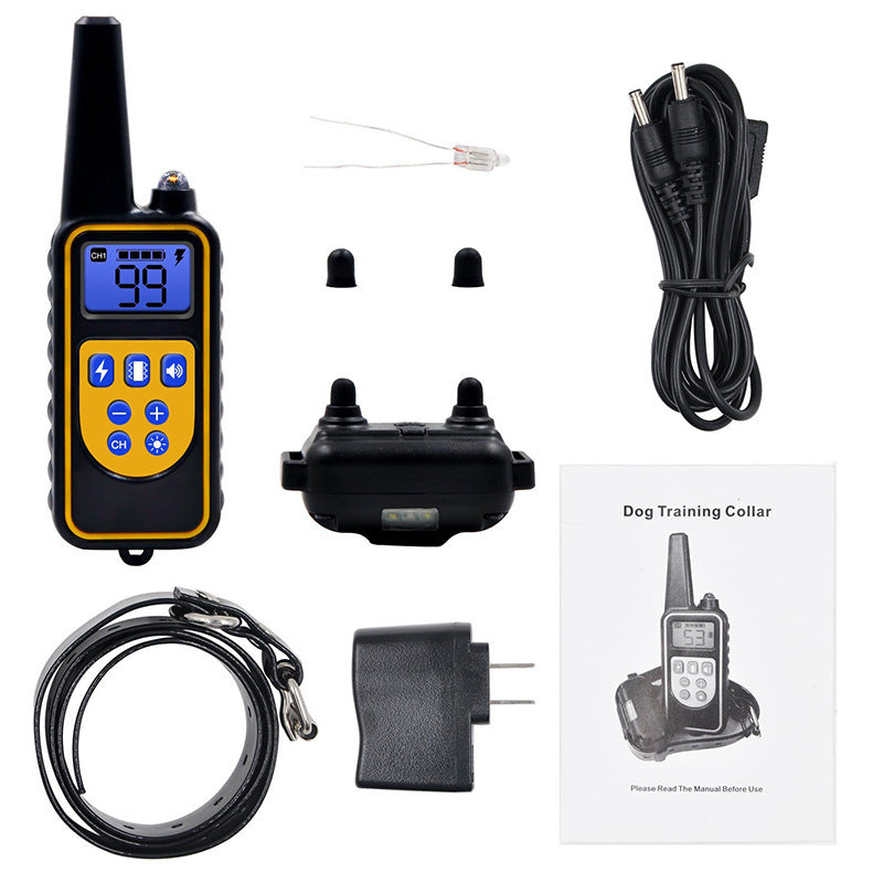 Collier de chien de dispositif de dressage de chien télécommandé