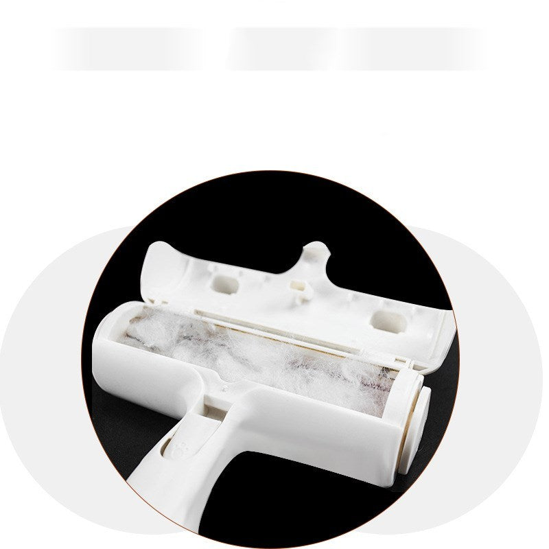 Rouleau d'épilation à 2 voies pour animaux de compagnie, brosse pour enlever les peluches, poils de chien et de chat, vêtements, brosse de nettoyage de tapis, rasoir Fuzz
