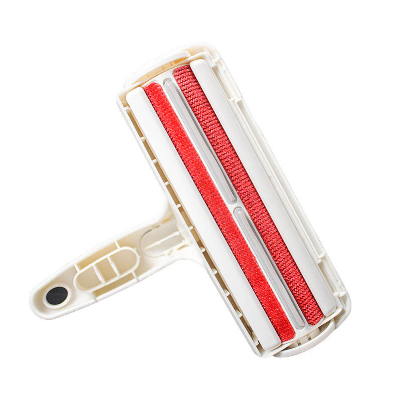 Rouleau d'épilation à 2 voies pour animaux de compagnie, brosse pour enlever les peluches, poils de chien et de chat, vêtements, brosse de nettoyage de tapis, rasoir Fuzz