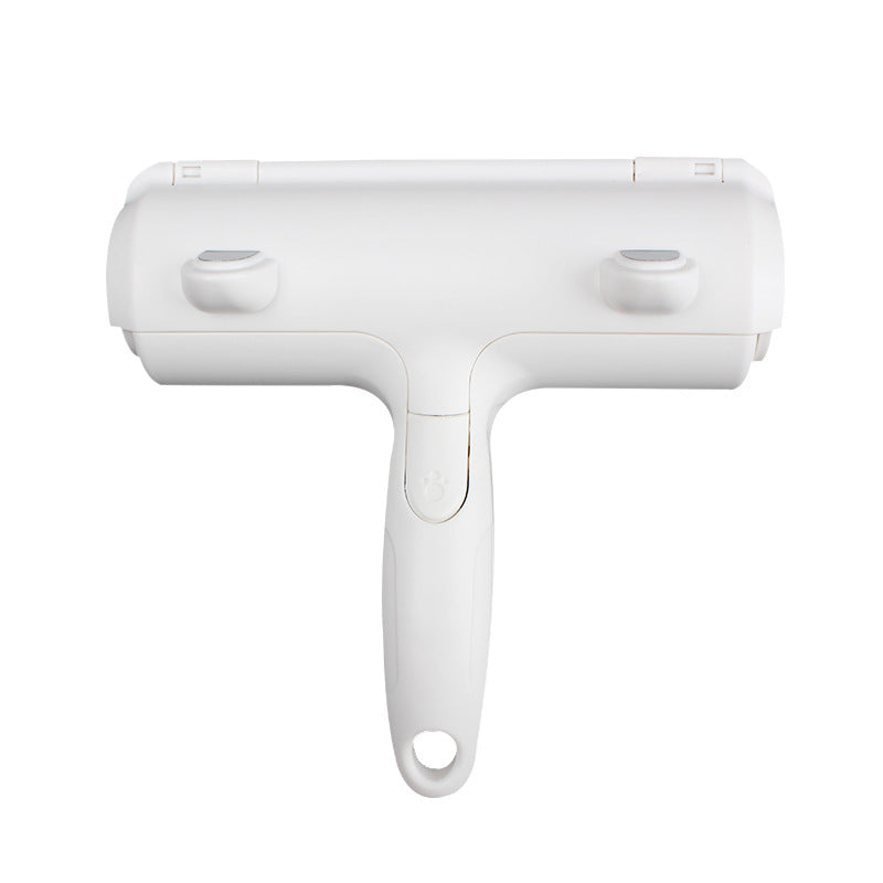 Rouleau d'épilation à 2 voies pour animaux de compagnie, brosse pour enlever les peluches, poils de chien et de chat, vêtements, brosse de nettoyage de tapis, rasoir Fuzz