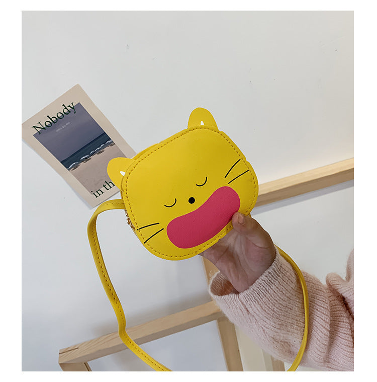 Bolso bandolera de un solo hombro de princesa de moda para niños y niñas lindos