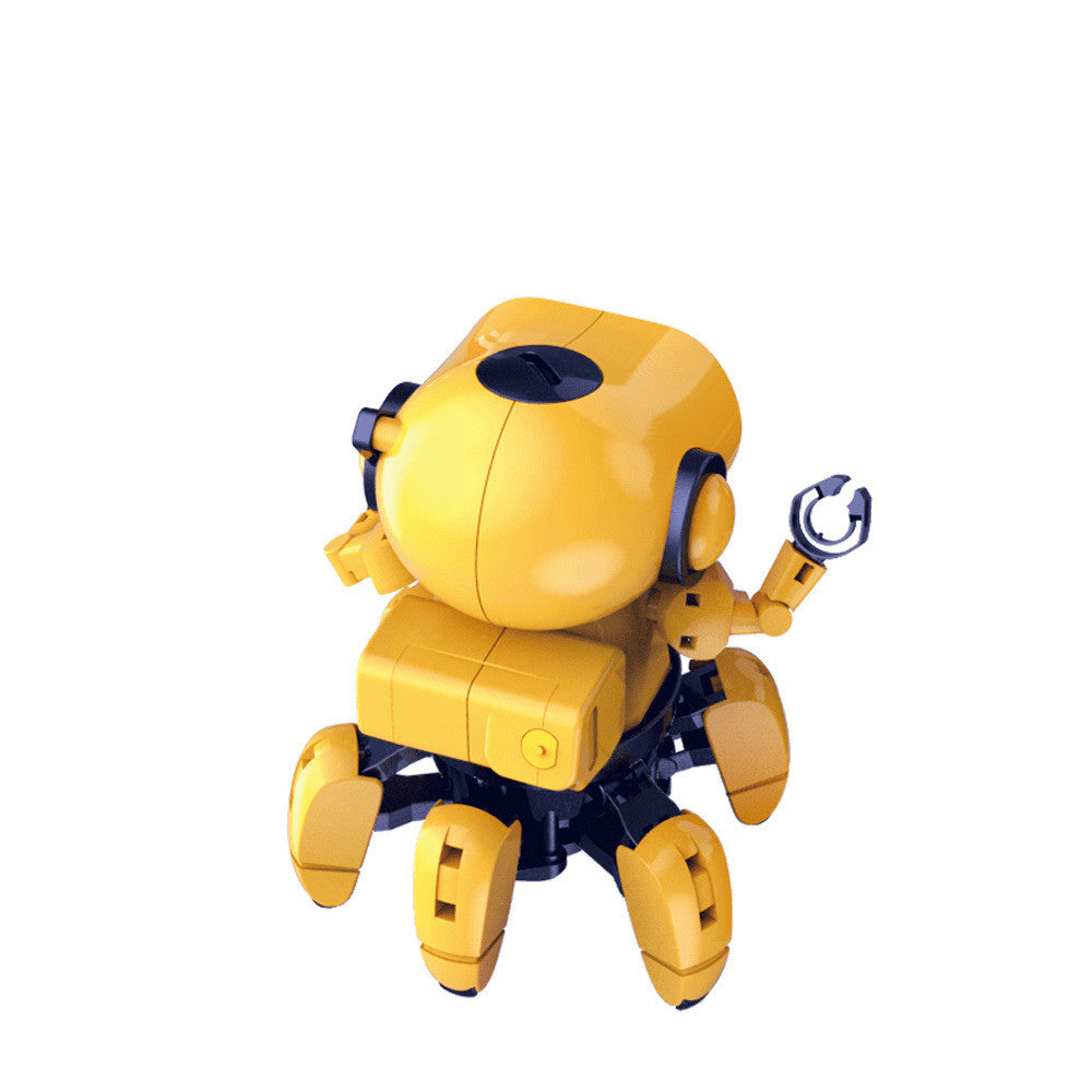 Juguetes educativos de ciencia Ai Robot inteligente Baobi bloques de construcción para niños empalme