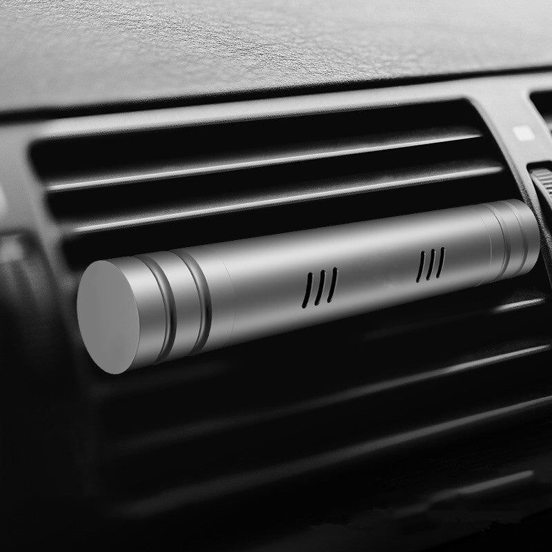 Clip d'aromathérapie pour sortie d'air de voiture, bâton de parfum en alliage d'aluminium pour climatiseur de voiture, baume solide