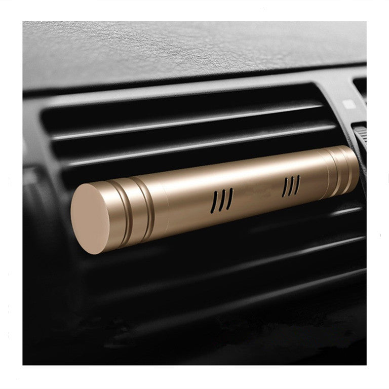Clip d'aromathérapie pour sortie d'air de voiture, bâton de parfum en alliage d'aluminium pour climatiseur de voiture, baume solide