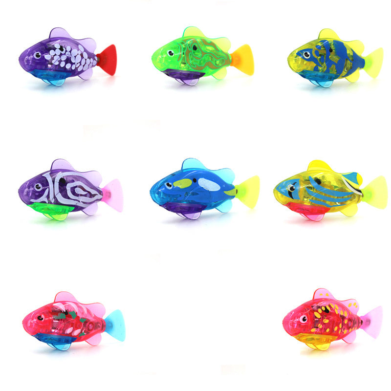 Jouet d'eau de poisson électrique interactif pour chat, pour jeu d'intérieur, Robot de natation, jouets de poisson pour chat, chien, animal de compagnie, bébé nageur, jouets de bain Robofish