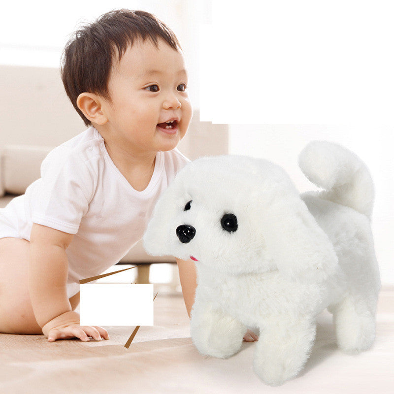 Jouets en peluche animaux électriques pour enfants Corgi Teddy Bunny