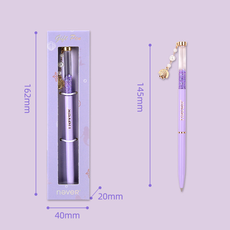 Recharge noire de stylo de papeterie de bureau, fournitures pour étudiants