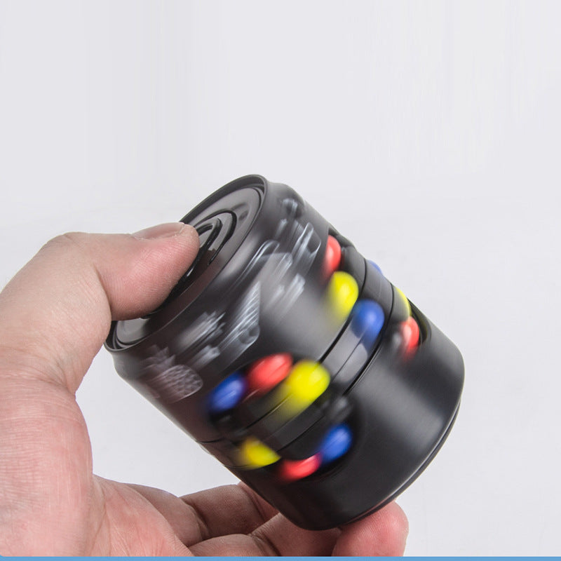 Can Cube Top – haricots colorés magiques, rotation des doigts, soulage le Stress