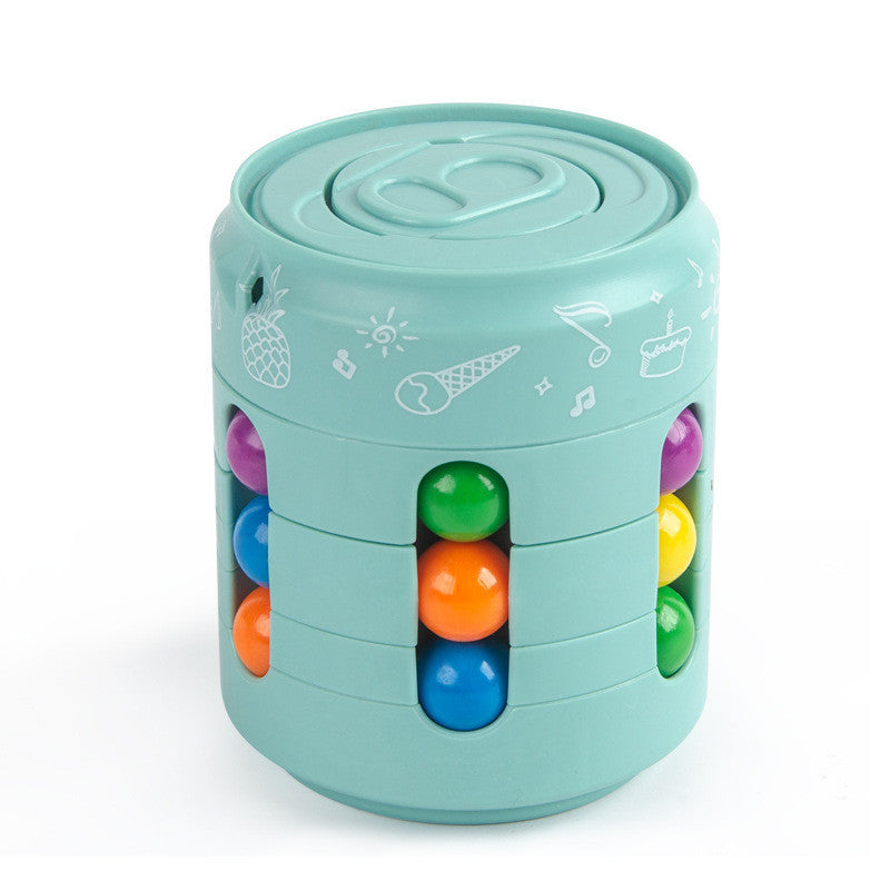 Can Cube Top – haricots colorés magiques, rotation des doigts, soulage le Stress
