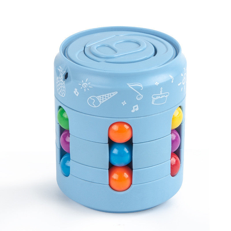 Can Cube Top – haricots colorés magiques, rotation des doigts, soulage le Stress