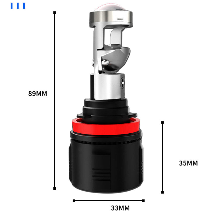 Benali TRK502X Jinpeng 502 moto LED lentille phare Modification accessoires feux de croisement ampoule de feux de route