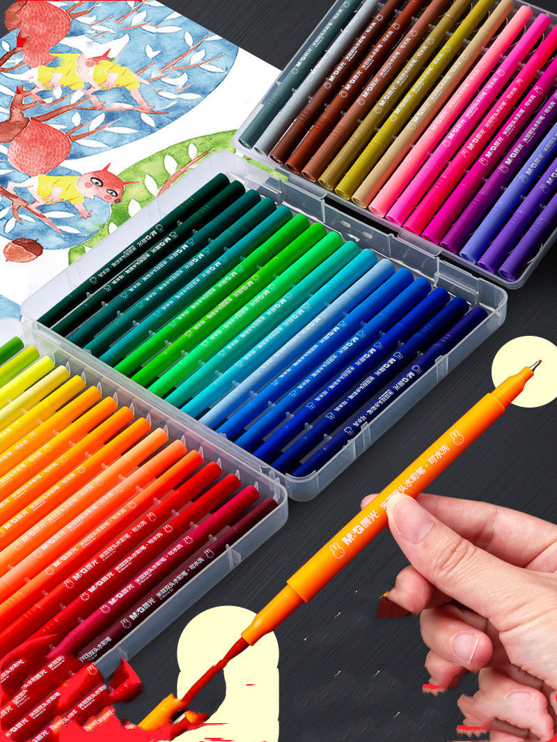 Ensemble de stylos aquarelle à tête souple, double tête