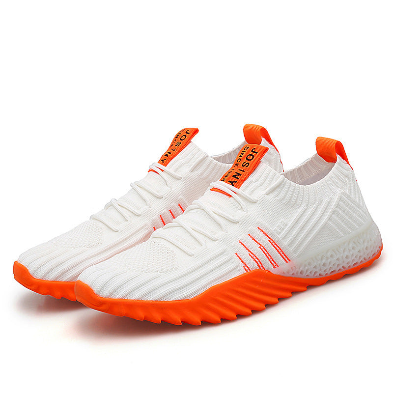 Zapatillas deportivas transpirables de malla tejida voladora