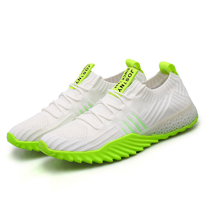 Zapatillas deportivas transpirables de malla tejida voladora