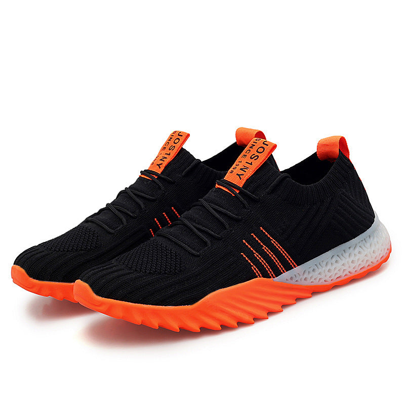 Zapatillas deportivas transpirables de malla tejida voladora