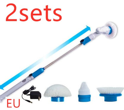 Brosse de nettoyage électrique rechargeable rétractable