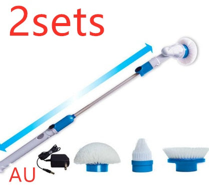 Brosse de nettoyage électrique rechargeable rétractable